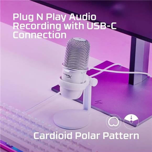 SoloCast – USB Condenser Gaming Microphone,for PC, PS5, PS4, and Mac,Tap-to-Mute - Picture 3 of 5